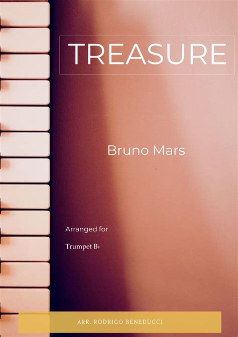 Treasure Arr Rodrigo Beneducci Sheet Music Bruno Mars Trumpet Solo