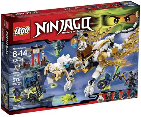 Master Wu Dragon Set Lego 70734 Ninjago