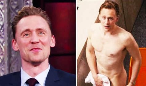 I M Happy To Go Naked If Necessary Watch Tom Hiddleston Blush It S