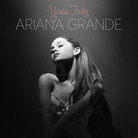 Ariana Grande Yours Truly Music Album Cover Canvas Poster Etsy