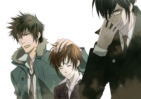 Wallpaper Psycho Pass Tsunemori Akane Kougami Shinya 1500x1055 Xzxmullvadxz 1146378 Hd