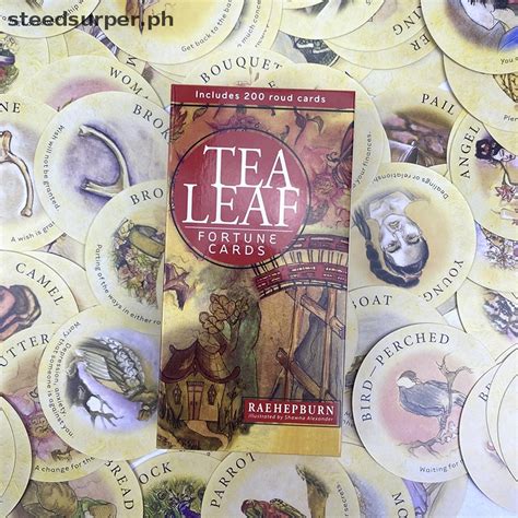 Super Tea Leaf Fortune Cards Tarot Oracle Card Prophecy Divination Deck