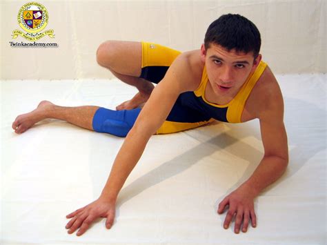 Marty Poses Out And In Of His Wrestling Singlet Xxx Porn Album