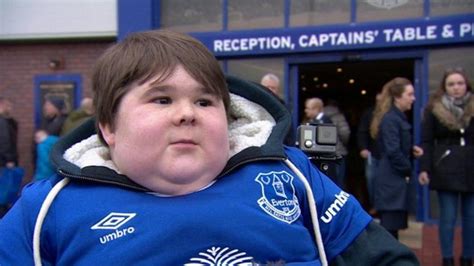 Everton Fan Noah Gets Special Birthday Surprise Cbbc Newsround