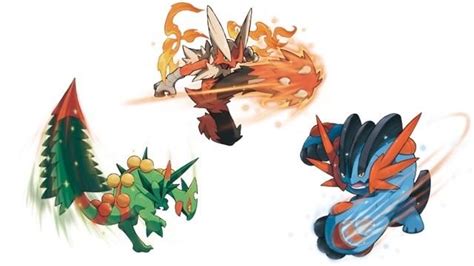Hoenn Starters Mega Evolution Artwork Pokémon Know Your Meme