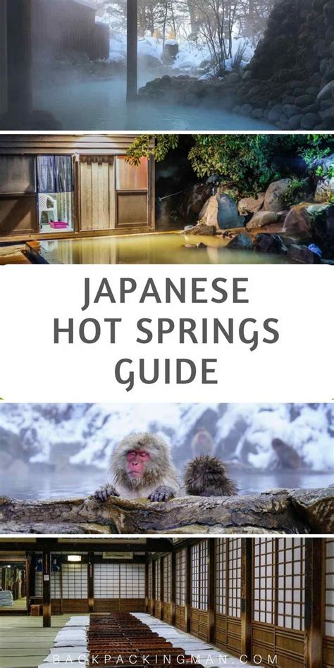 Japan Travel A Guide To Onsens Hot Springs In Japan Including