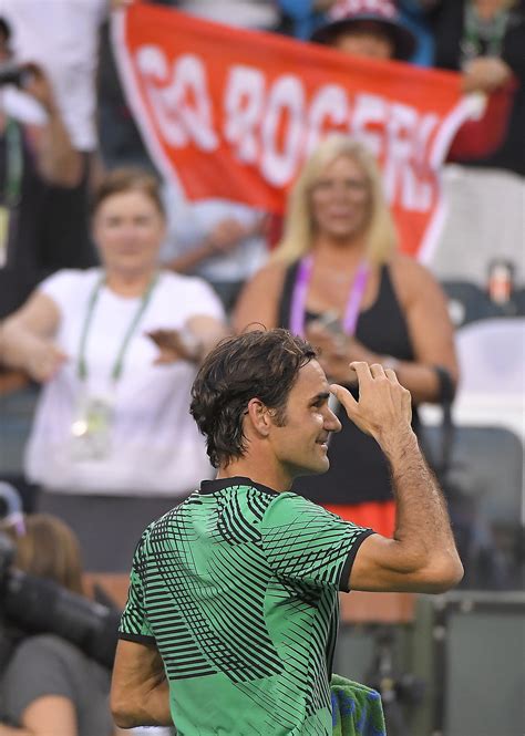 The One And Only Random Selection Roger Federer In Indian Wells