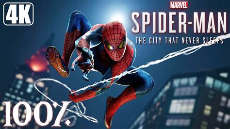 Marvel's Spider-Man The City That Never Sleeps DLC - Full Game 100%