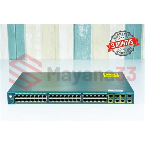 Jual Switch Cisco Catalyst 2960g Series 48 Port Ws C2960g 48tc L
