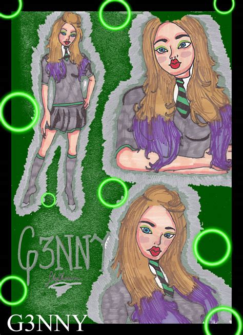 Commission Slytherin Self By Miasmahex Vicious On Deviantart