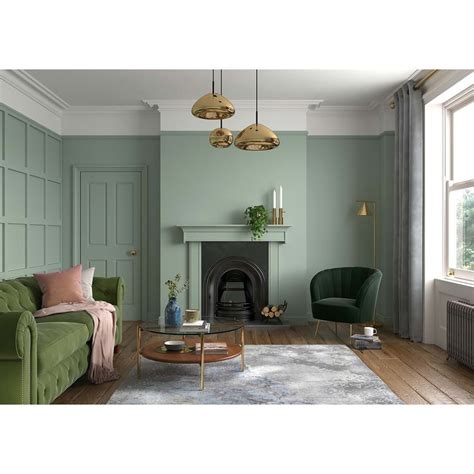 Dulux Heritage Matt Emulsion Paint Sage Green 25l Dulux Heritage