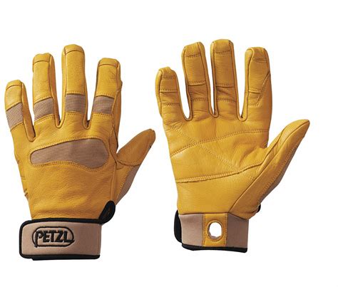 Petzl Rappelling Glove Goatskin Leather Palm Material L Beige 1 Pr