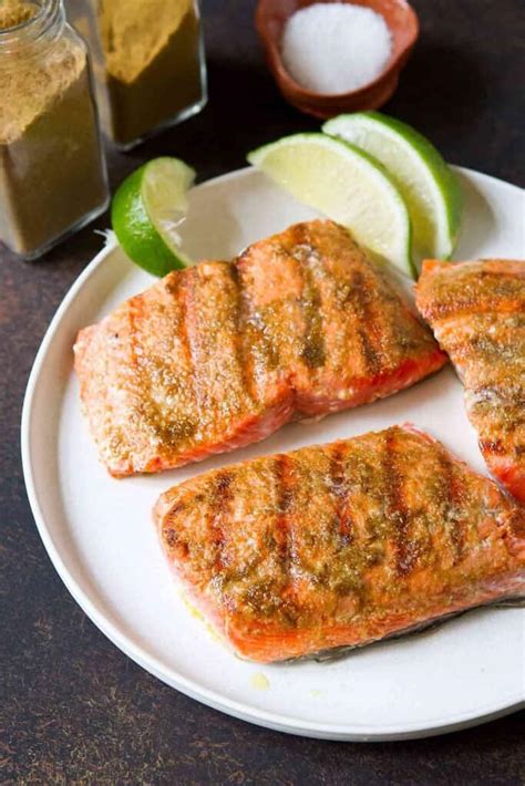 Grilled Salmon Recipe With Spice Rub Cookin Canuck