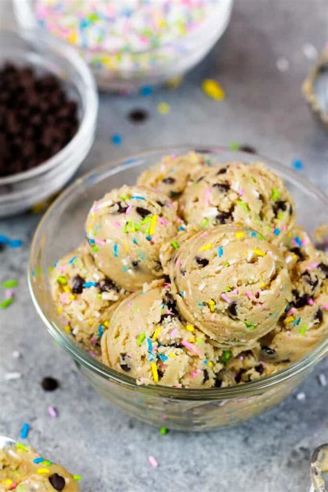 Vegan Edible Cookie Dough Ready In 10 Minutes Chelsweets
