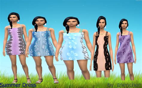 Sims 4 Ccs The Best Dresses By Trienchens Creations
