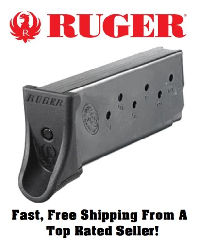 Ruger Lc9lc9sec9s 9mm Pistol Extended 7 Round Oem Magazinemagclip