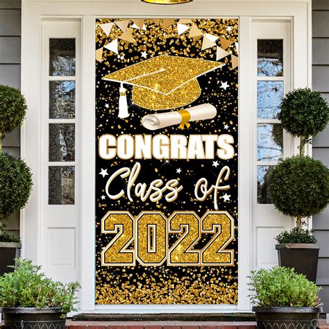 Buy Congrats Class Of 2022 Bannergold 2022 Graduation Party