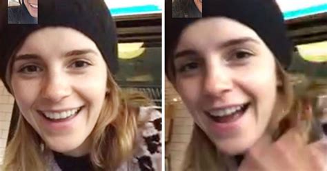 Emma Watson Tells Surprised Fan To Study Hard Via Facetime Teen Vogue