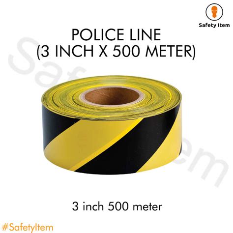 Jual Police Line 3 Inchi 500 Meter Police Line 3 Inch 500 M Garis