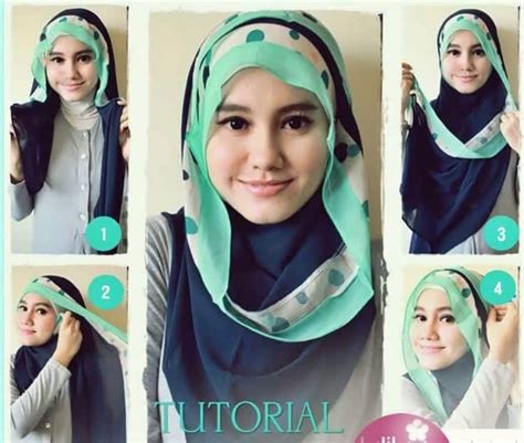 Cute Hijab Styles For Round Face With Simple Tutorials