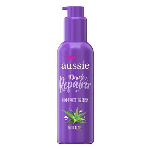 Aussie Miracle Repairer Hair Bonding Serum With Aloe 32 Fl Oz