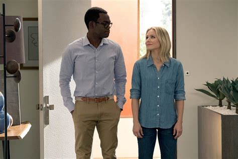 The Good Place Chidi And Eleanor S Popsugar Entertainment