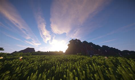 Minecraft Background Shaders Amazing Hd Pictures Using Shaders Mod
