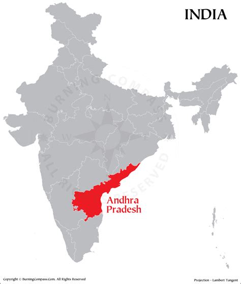 Pdf Of Andhra Pradesh On India Map Andhra Pradesh On India Map Pdf