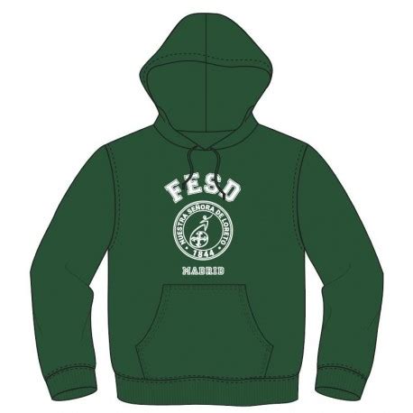 SUDADERA FESD CAPUCHA T S Colegio Nuestra Señora de Loreto