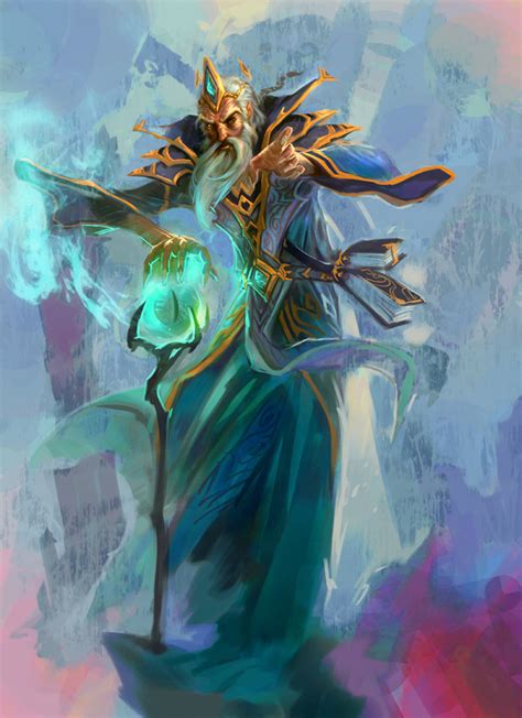 Archmage Male By Breath Art On Deviantart