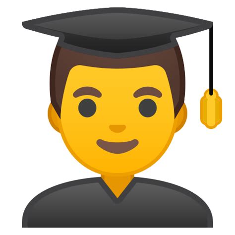 👨‍🎓 Man Student Emoji