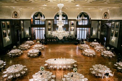 The Reception With Chandelier At Union League Of Philadelphia Union