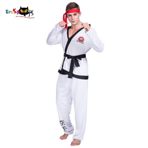 Adult Karate Costumes Japanese Kung Fu Fighter Cosplay Uniform Lazada