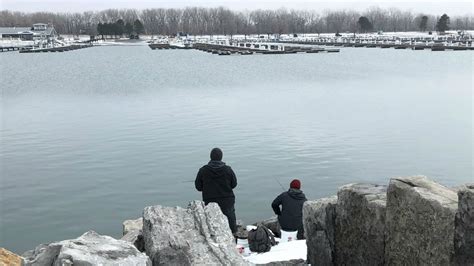 Lake Erie Ice Fishers Frozen Out With Open Water