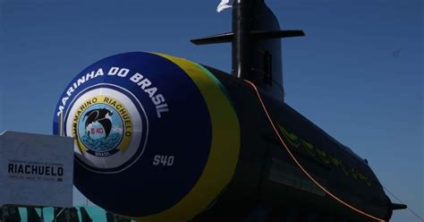 Brasil Lanza Al Mar Moderno Submarino De Vigilancia De Sus Aguas