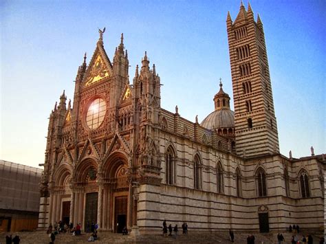 Art And Food Of Italy Siena A Town On A Human Scale