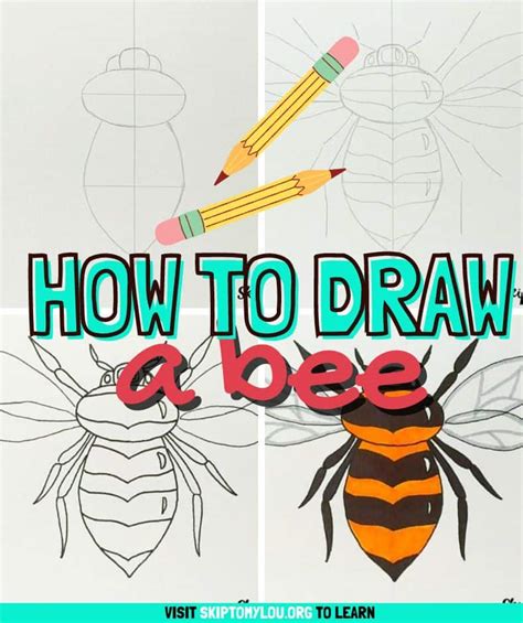 How To Draw A Bee Skip To My Lou