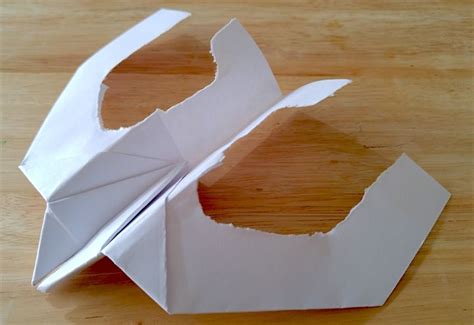 A Friend Of My Father Taught Me How To Make This Very Aerodynamic Paper