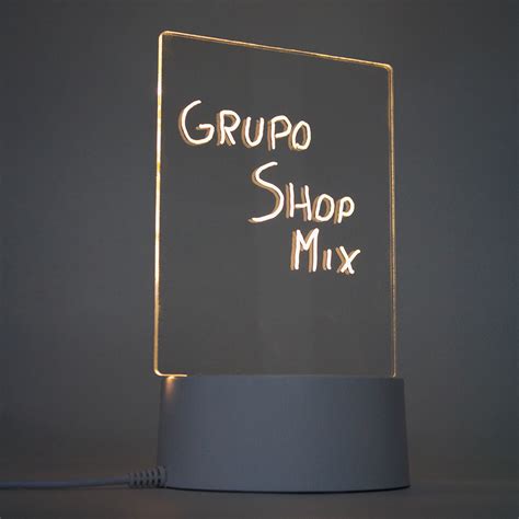 Quadro De Led Para Escrever