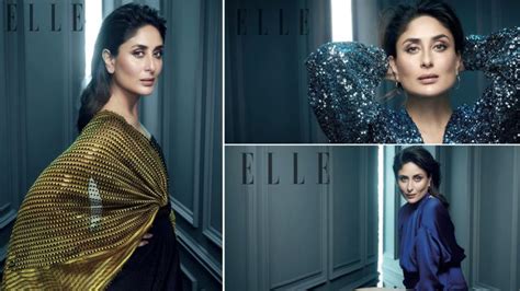 Kareena Kapoor Khan Exudes An Aura Of Class In Elle India Magazines October 2019 Cover Shoot