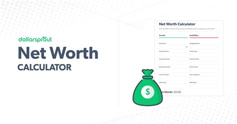 It also estimates how net worth could grow or decline over the next 10 years. Net Worth Calculator - DollarSprout