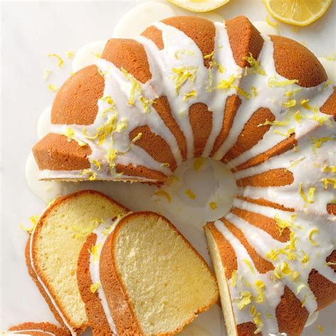 Bake for 1½ hours or until tests done. Lemon Lover's Pound Cake Recipe | Taste of Home