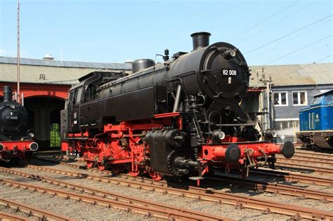 German Steam Locomotive 82 008 Ex 082 008 4 In The Südwestfälische