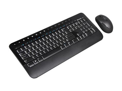 Microsoft Wireless Desktop 2000 Black Wireless Keyboard And Mouse