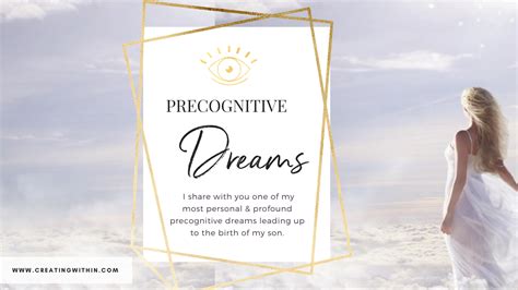 Have You Ever Had Precognitive Dreams Creatingwithin
