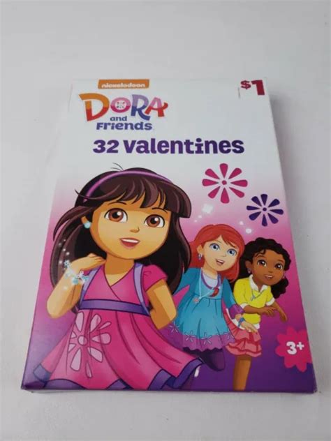Dora Explorer And Friends Valentines 32 Classroom Cards Paper Magic