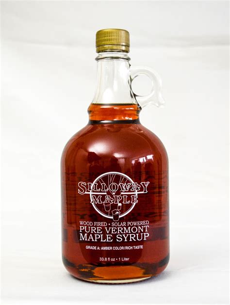 Pure Vermont Maple Syrup 338 Ounce Maple Store Silloway Maple