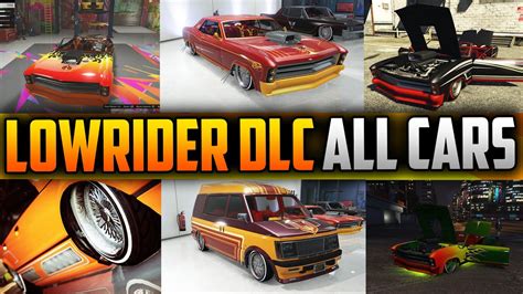 Gta 5 Lowrider Dlc Update All Cars Fully Customized Over 8 Million