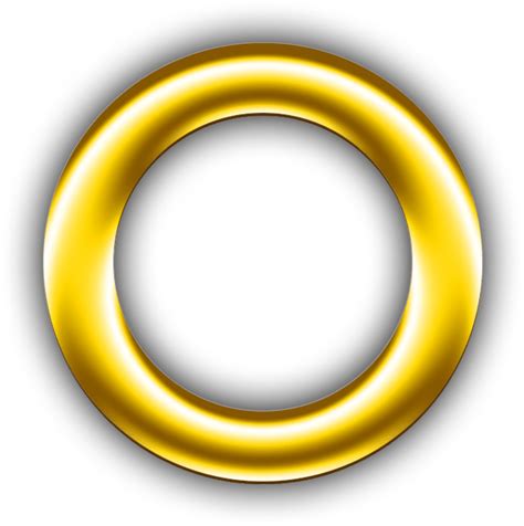Sonic The Hedgehog Ring PNG Transparent Image Download Size X Px