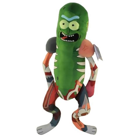 Rick And Morty Pickle Rick In Rat Suit 18 Galactic Plushie Pop In A
